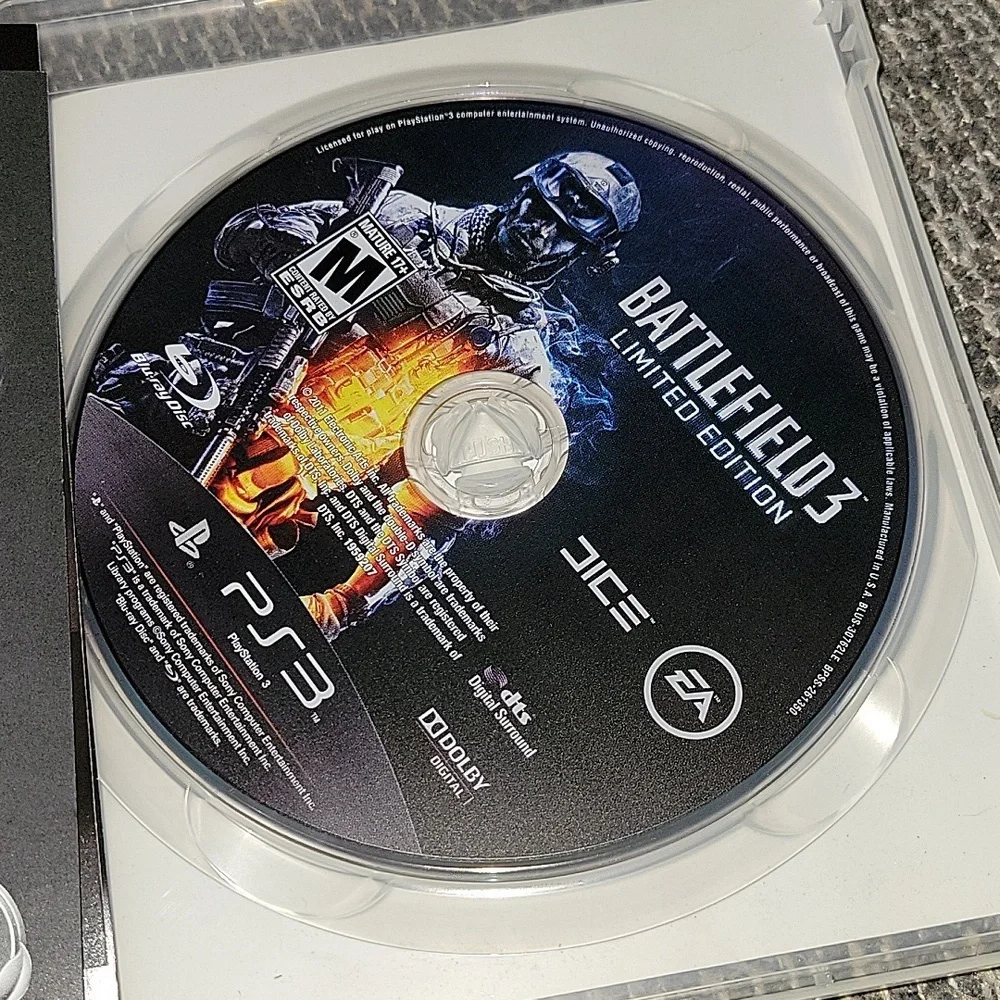 PS 3 GAMES COD MW3 BATTLEFIELD 3 LIMITED EDITION Video Games